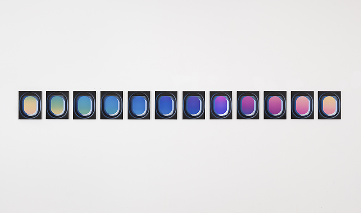 Empire of Light  Acrylic on canvas  11 x 10 in each