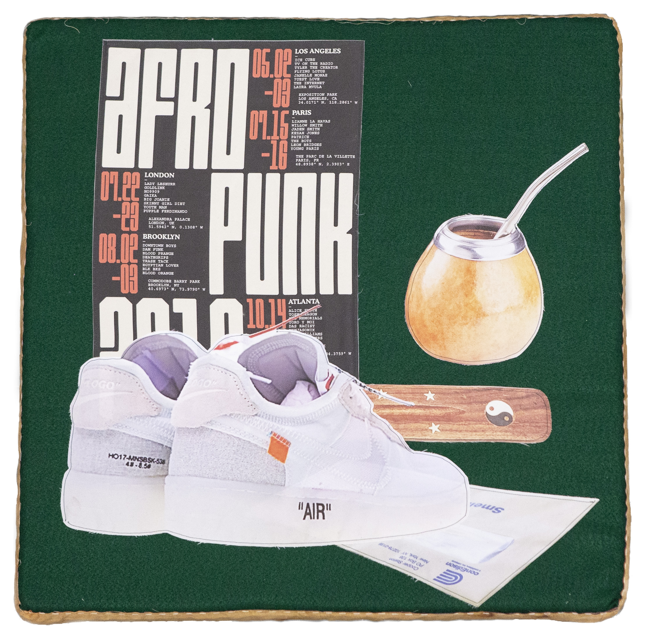 PRESENT:  Lucia Hierro The Cost of Living at WALL WORKS NY   ARTIST RECEPTION: March 9