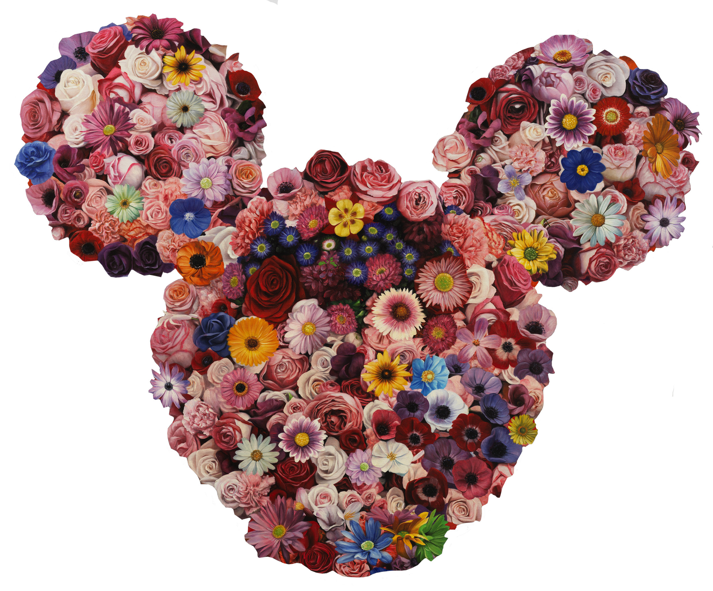 Pleasure Head   Oil on linen on board 44 X 58 in $26,000