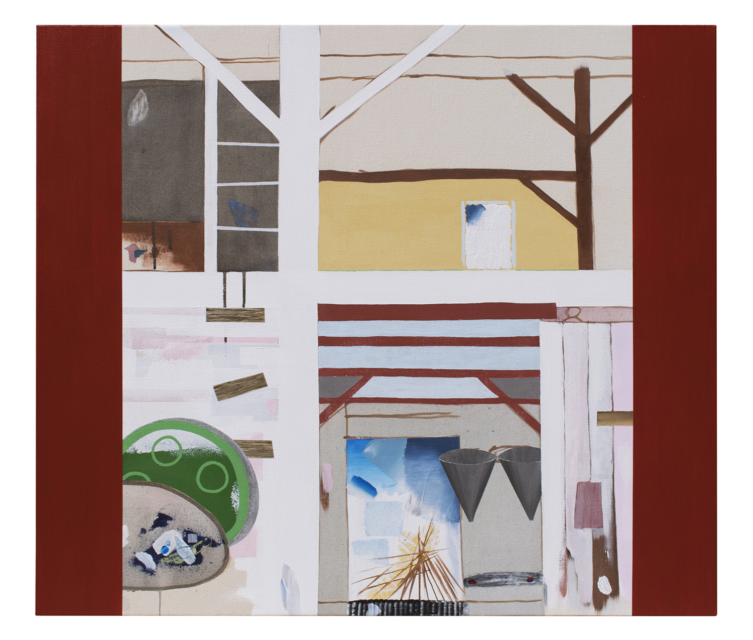 Seasonal Chores  Acrylic on Canvas 36 x 41 in