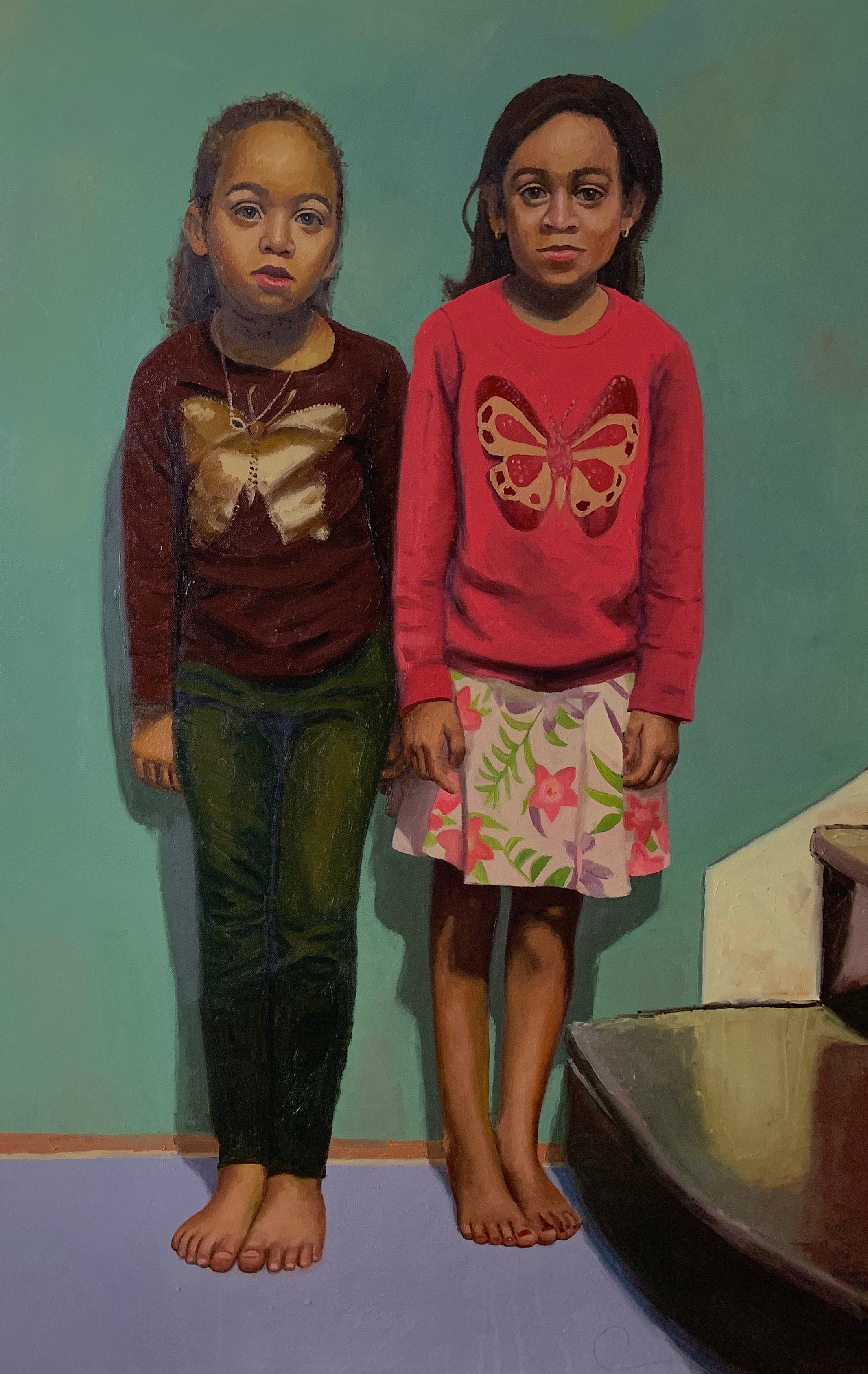 Transcending Joy   Oil on canvas 40 x 26 in $6,600