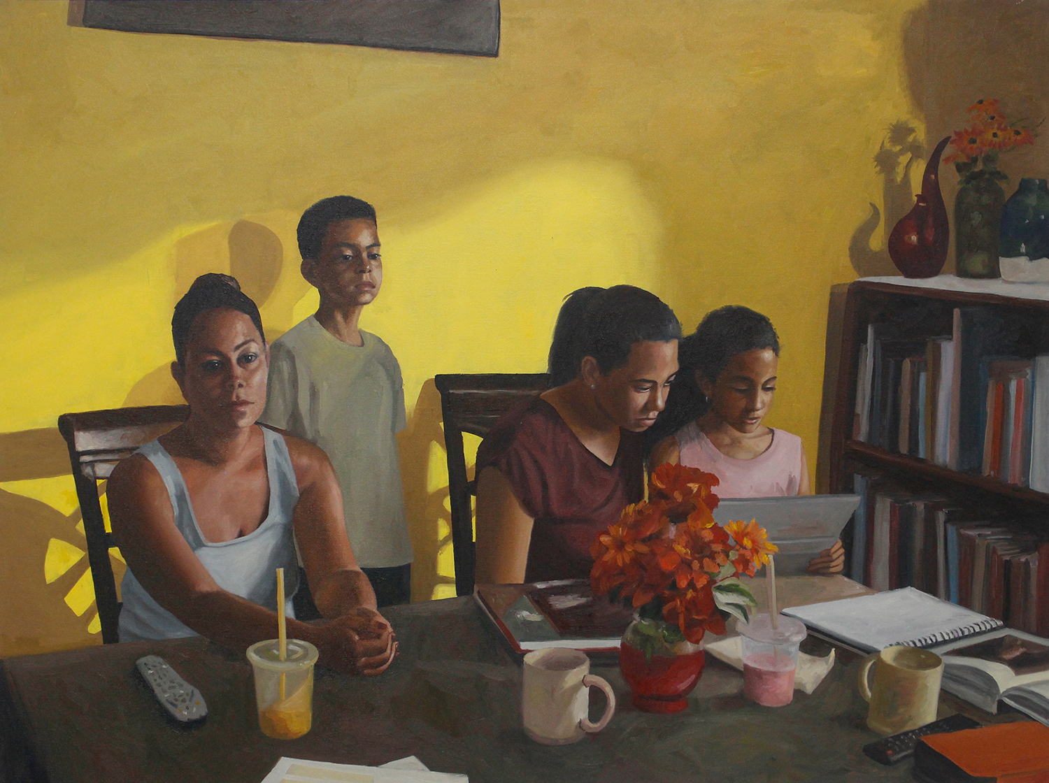 Misunderstanding Home   Oil on Canvas 40 x 56 in