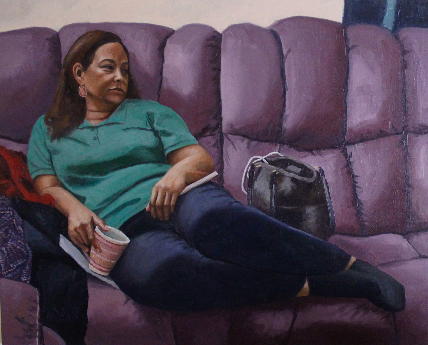 Mami   Oil on canvas 30x 24 in