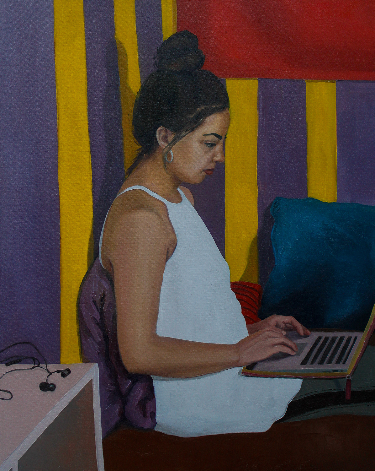 Sharraya   Oil on canvas 30 x 24 in