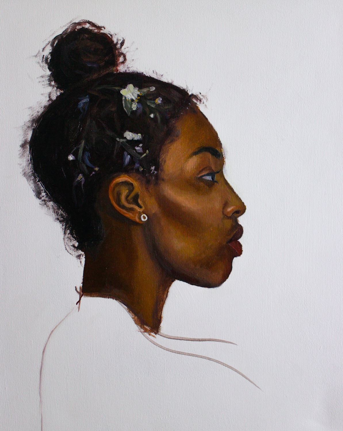 Shawnee   Oil on canvas 16 x 20 in